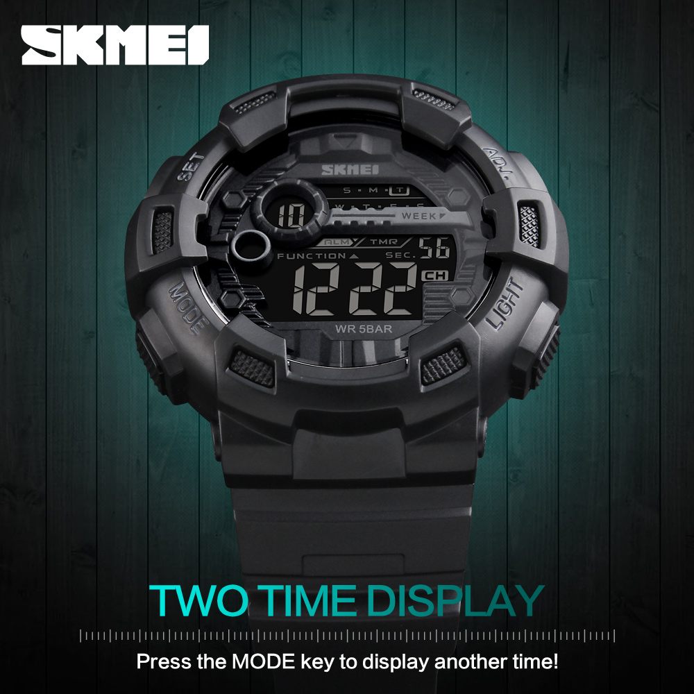 Outdoor Sports List - Montre numérique de sport SKMEI pour