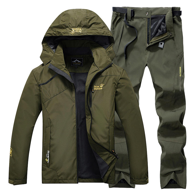 Outdoor Sport Windbreaker - Combinaison de pêche imperméable, respirante et