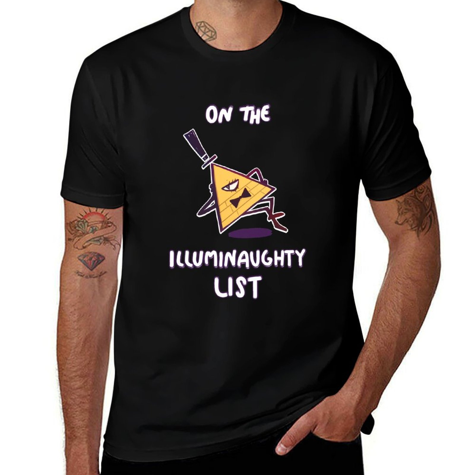 Outdoor Sports List - T-shirt Illuminaughty List pour sports de