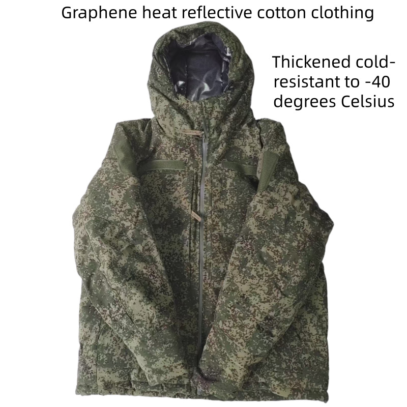 Outdoor Sport Winter Jacket - Veste tactique russe en coton, coupe-vent,