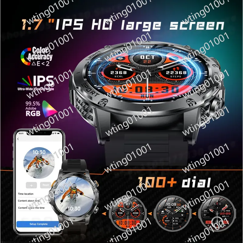 Montre connectée AK87 avec lam - Outdoor Sport Smart Watch avis et prix
