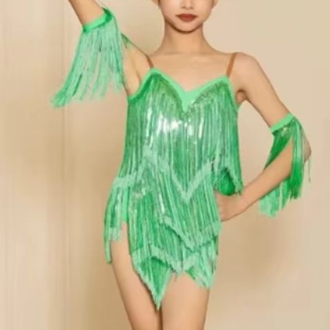 Nouvelle robe de danse latine  - Outdoor Sport Dress avis et prix