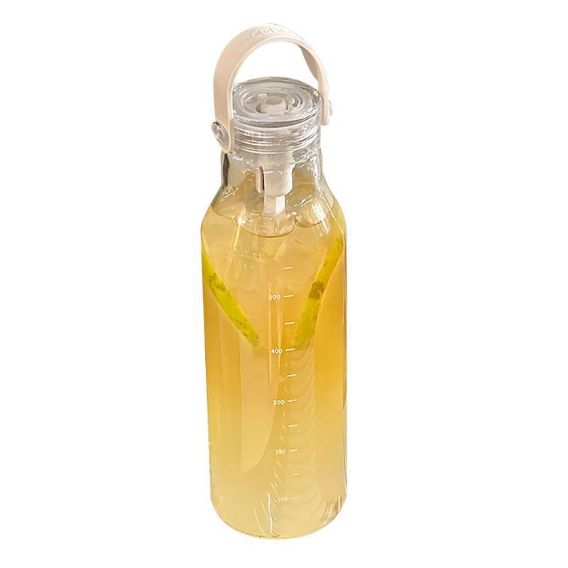 Bouteille d'eau en verre épais - Outdoor Sport Glass Water Bottle avis et prix