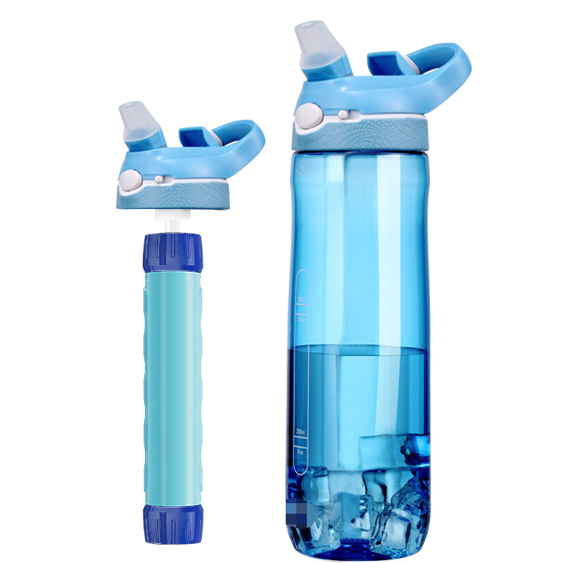 Bouteille filtrante d'eau hydr - Outdoor Sport Glass Water Bottle avis et prix