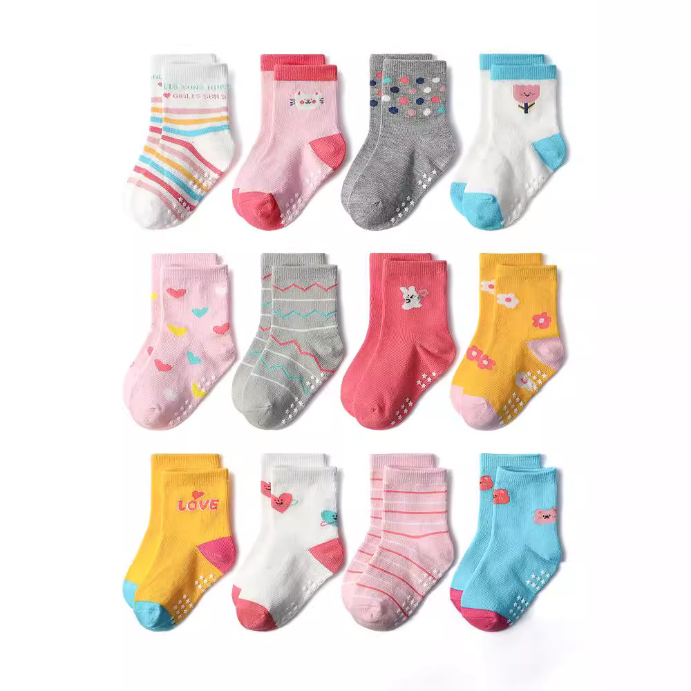1/3/6/9/12 paires enfants chau - Trampoline Park Sock avis et prix