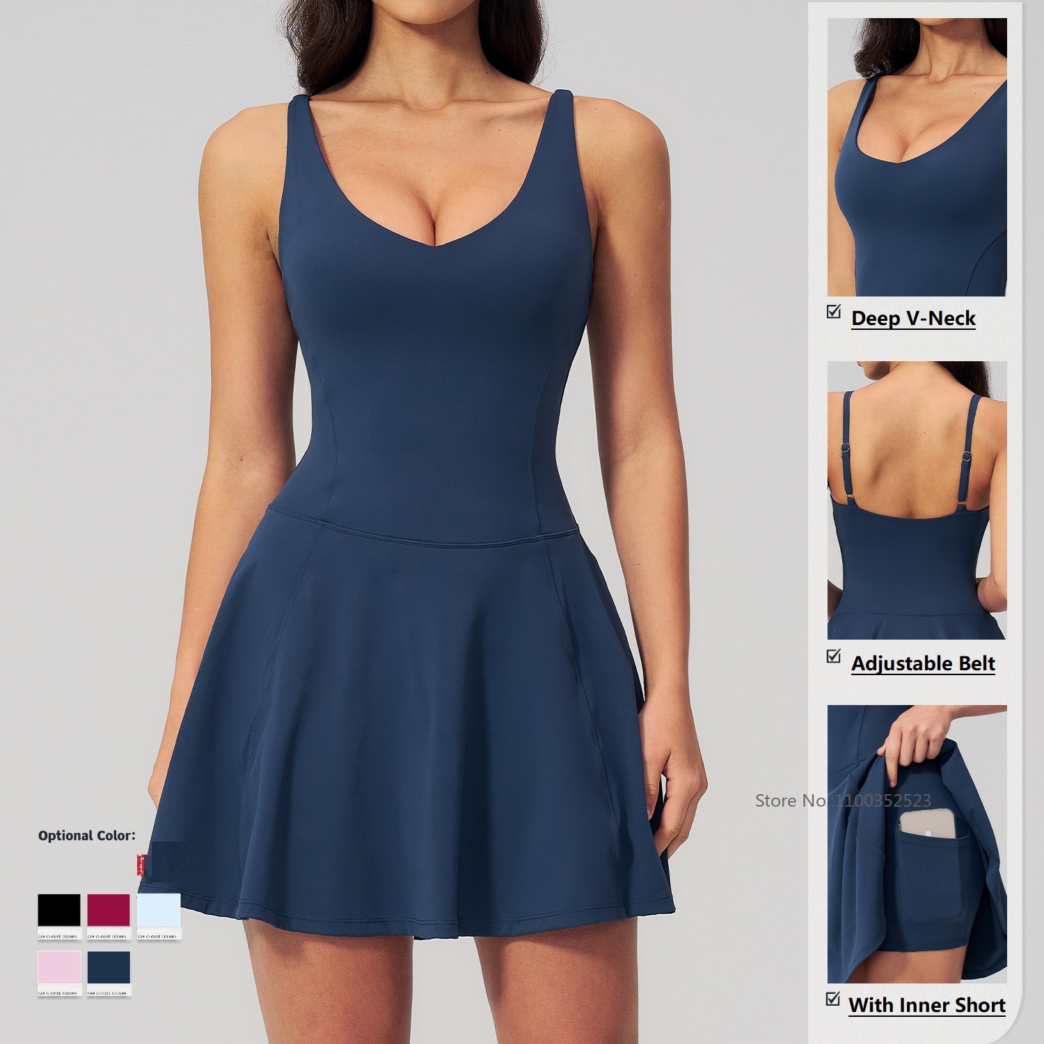 Robe de sport sans manches à s - Outdoor Sport Dress avis et prix