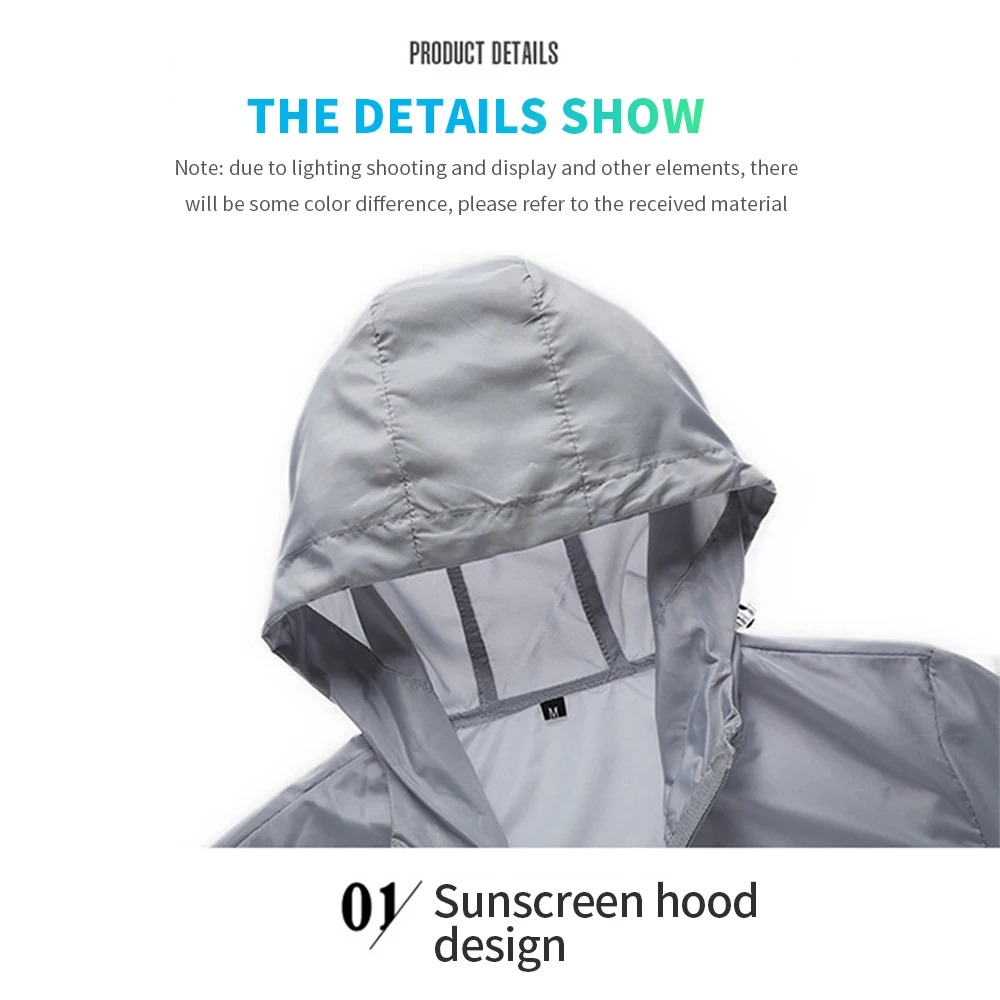Veste de protection solaire à  - Outdoor Sport Windbreaker avis et prix