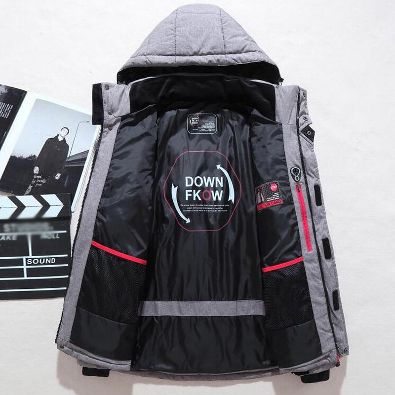 Doudoune homme hiver hommes bl - Outdoor Sport Winter Jacket avis et prix