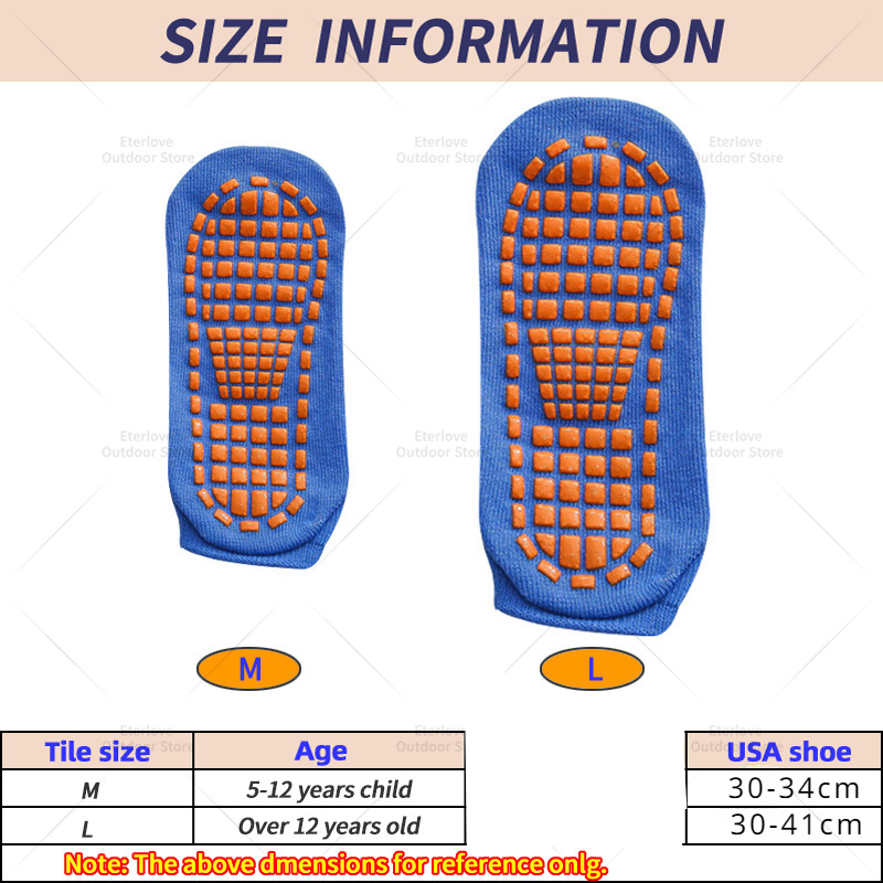 Chaussettes d'intérieur pour f - Trampoline Park Sock avis et prix