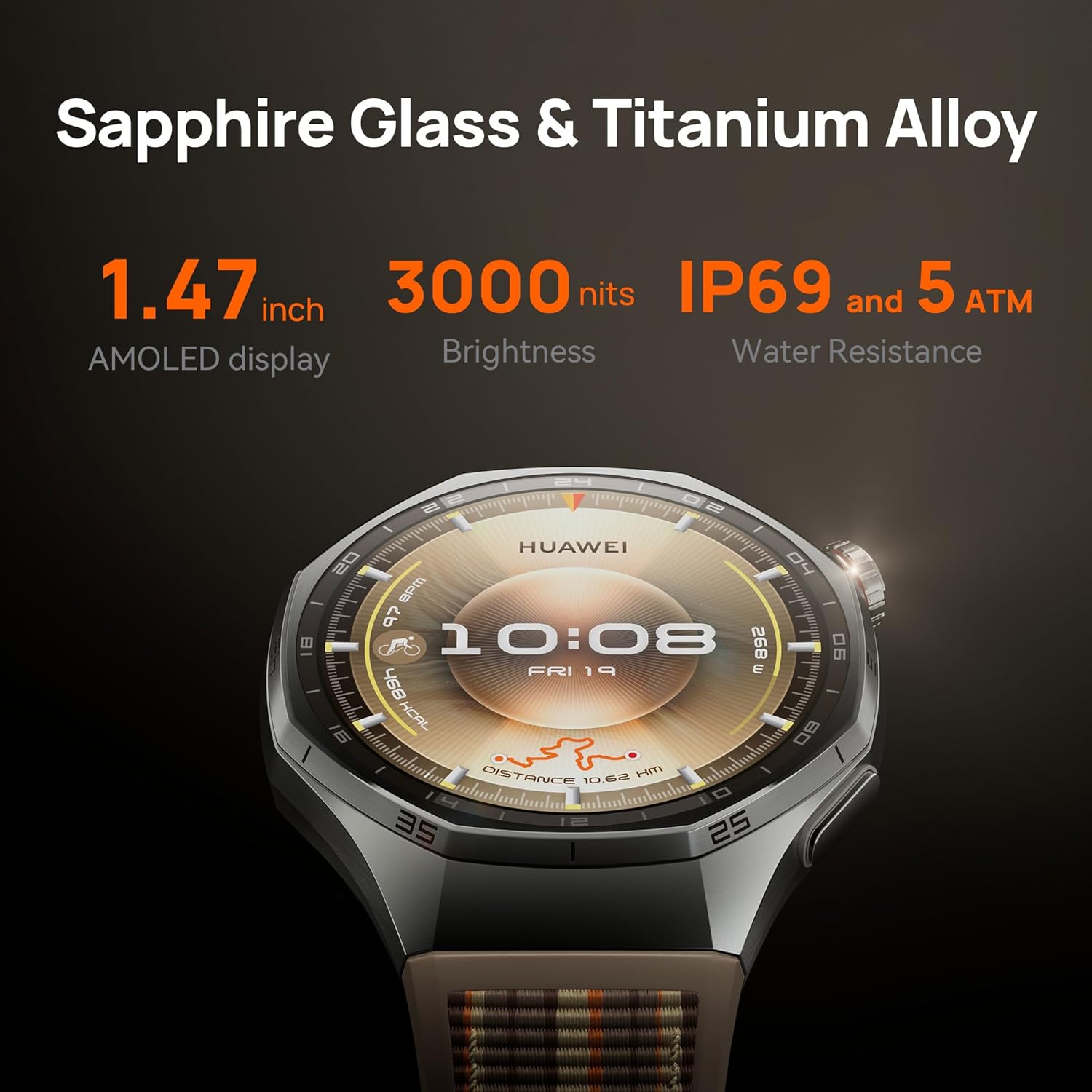 Montre connectée GPS HUAWEI WA - Outdoor Sport Smart Watch avis et prix
