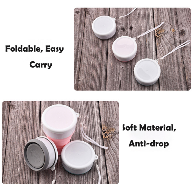 Tasse de voyage pliante en ver - Outdoor Sport Glass Water Bottle avis et prix