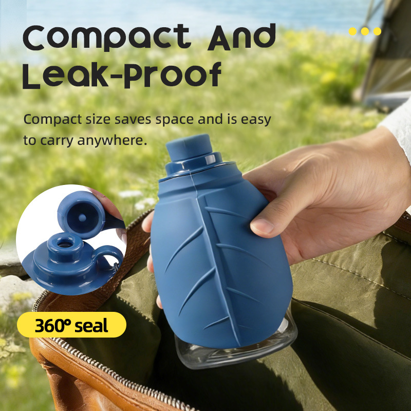 Bouteille d'eau portable pour  - Outdoor Sport Glass Water Bottle avis et prix