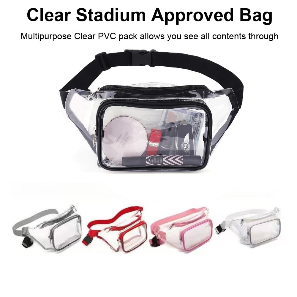 Sac banane transparent en PVC  - Outdoor Sport Bag avis et prix