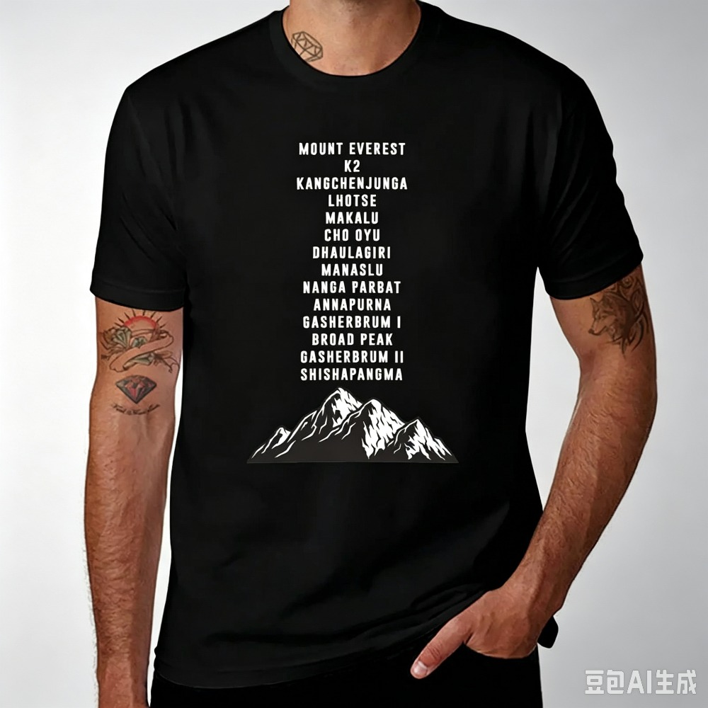 T-shirt pour homme avec impres - Outdoor Sports List avis et prix