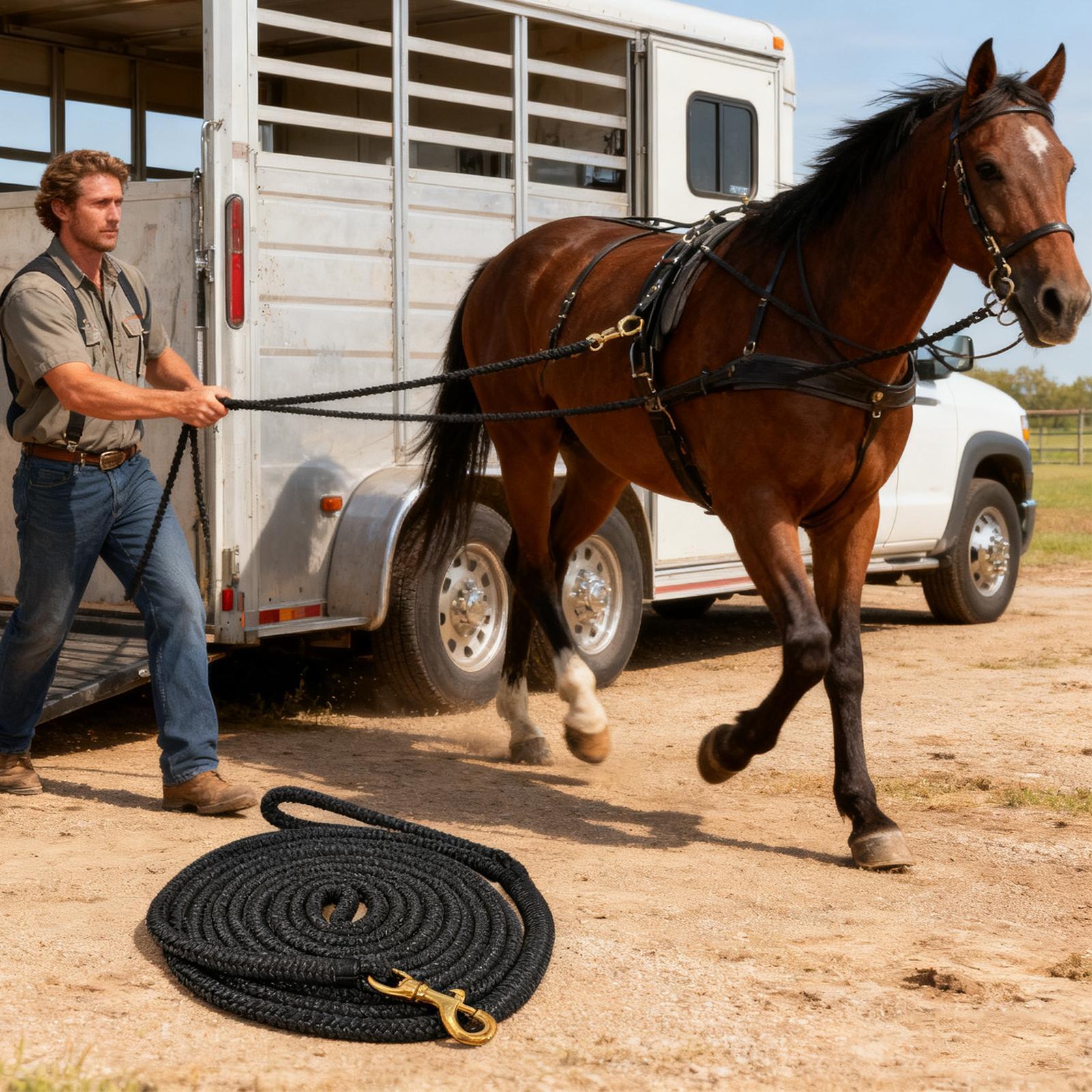 Longe d'entraînement pour chev - Lunge Line Horse avis et prix