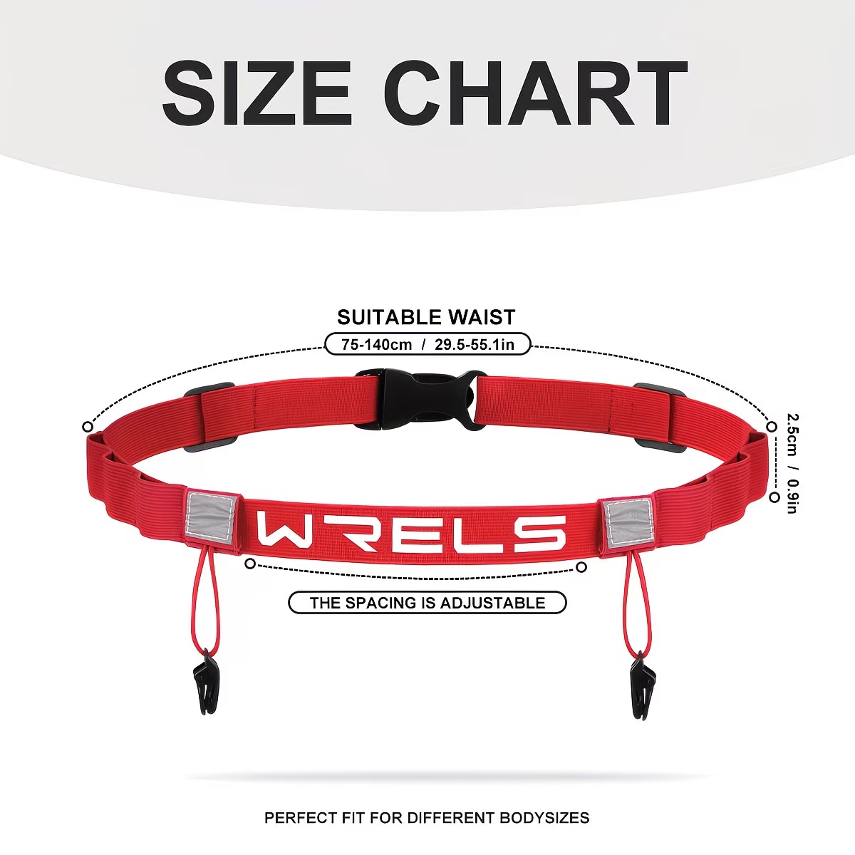 Ceinture porte-dossard unisexe - Outdoor Sports List avis et prix
