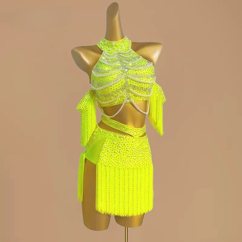 Nouvelle Robe de Danse Latine  - Outdoor Sport Dress avis et prix
